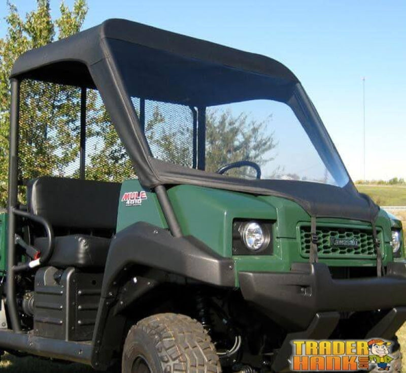 Kawasaki Mule 3000/3010 Vinyl Windshield Top Combo | UTV ACCESSORIES - Free shipping