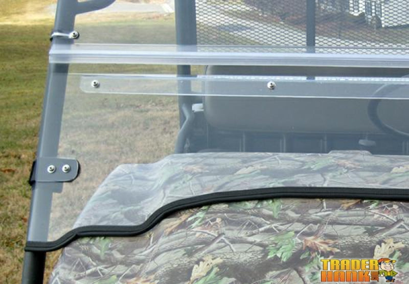 Kawasaki Mule 3010 Trans Folding Hard Windshield | Utv Accessories - Free Shipping