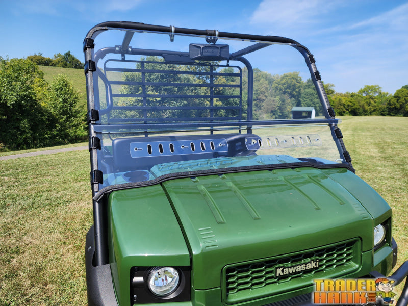 Kawasaki Mule 4000/4010 - 2 Pc General-Purpose Windshield | UTV Accessories - Free shipping