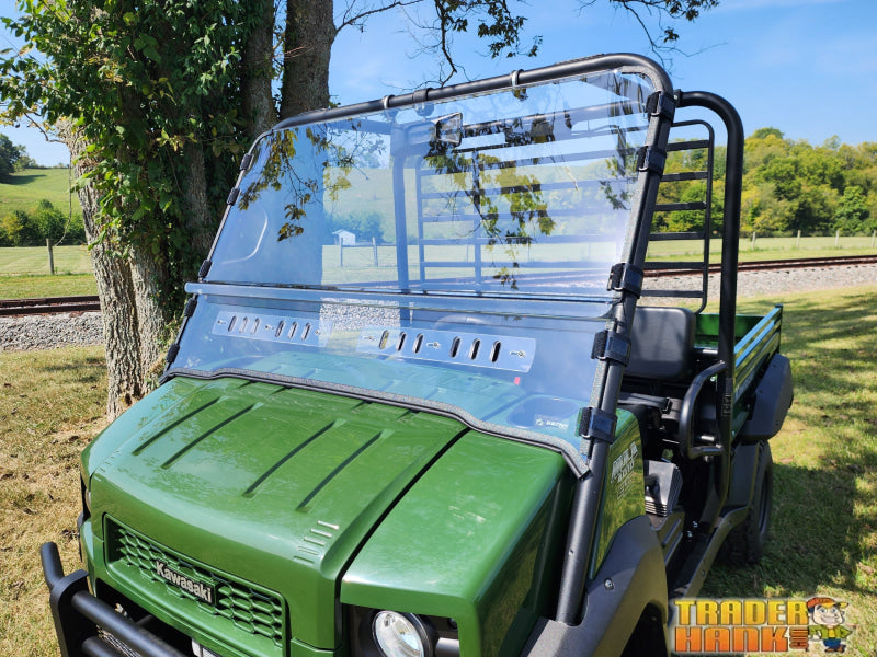 Kawasaki Mule 4000/4010 - 2 Pc Scratch-Resistant Windshield | UTV Accessories - Free shipping
