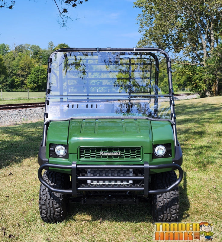 Kawasaki Mule 4000/4010 - 2 Pc Scratch-Resistant Windshield | UTV Accessories - Free shipping