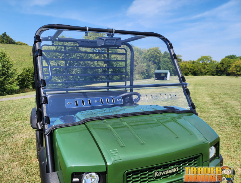 Kawasaki Mule 4000/4010 - 2 Pc Scratch-Resistant Windshield | UTV Accessories - Free shipping