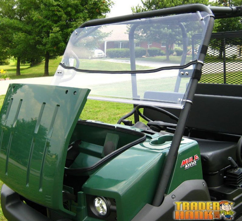 Kawasaki Mule 4000/4010 Folding Hard Windshield | UTV ACCESSORIES - Free Shipping