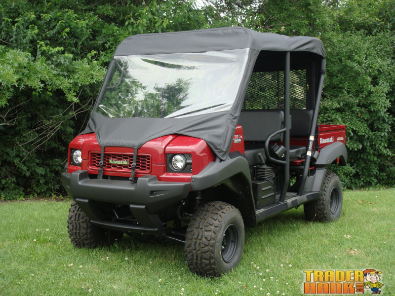 Kawasaki Mule 4000/4010 Trans - Vinyl Windshield/Top/Rear Combo | UTV Accessories - Free shipping