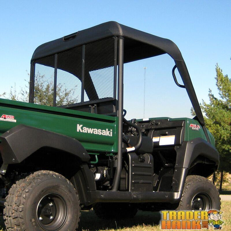 Kawasaki Mule 4000/4010 Vinyl Windshield Top Combo | Utv Accessories - Free Shipping