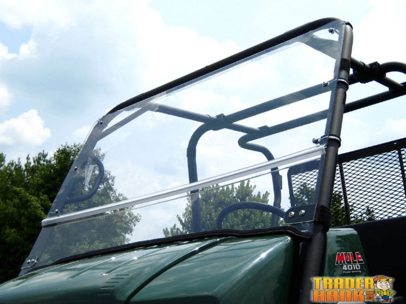 Kawasaki Mule 4010 TRANS Folding Hard Windshield | Free shipping