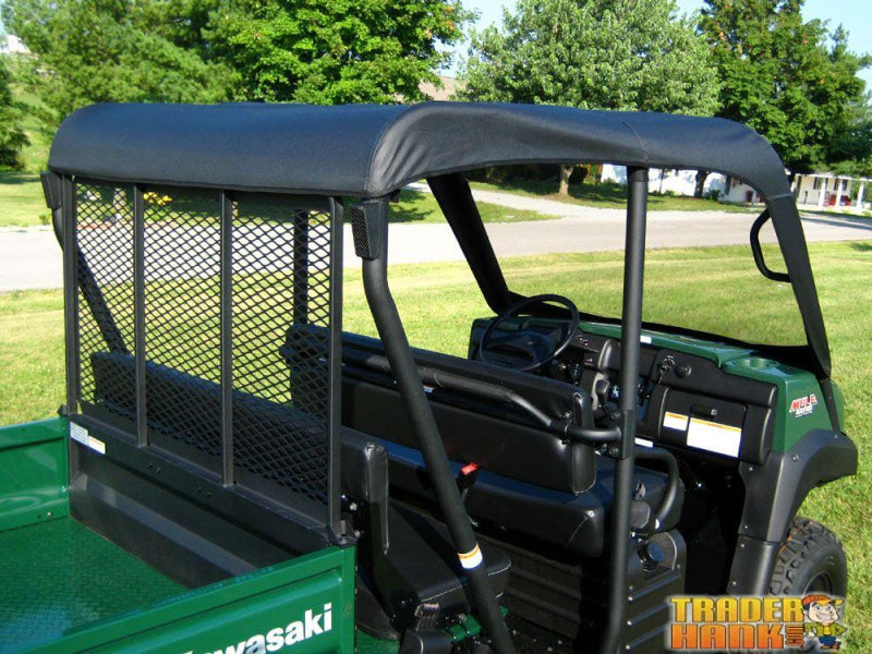 Kawasaki Mule 4010 Trans Vinyl Windshield Top Combo | Utv Accessories - Free Shipping