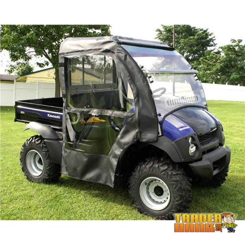 Kawasaki Mule 600/610 Full Cab Enclosure Without Windshield | Utv Accessories - Free Shipping