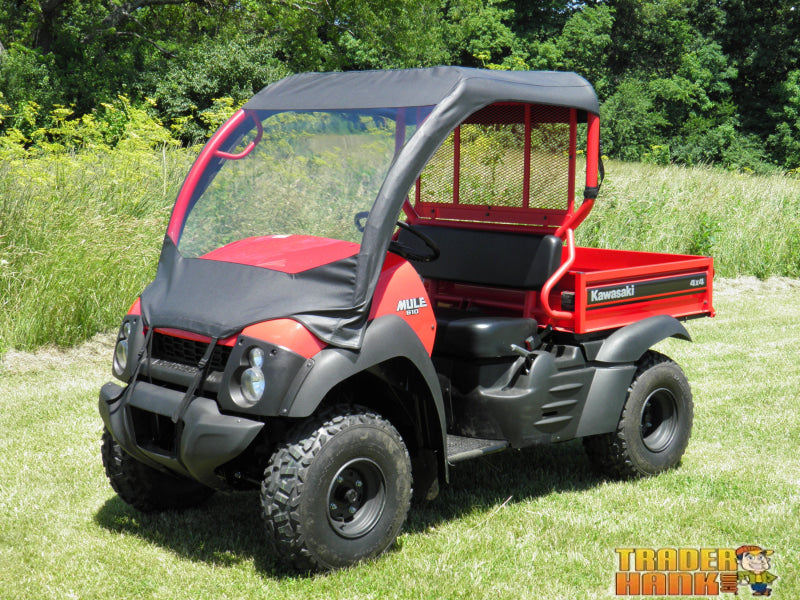 Kawasaki Mule 600/610 - Vinyl Windshield/Top Combo | UTV Accessories - Free shipping