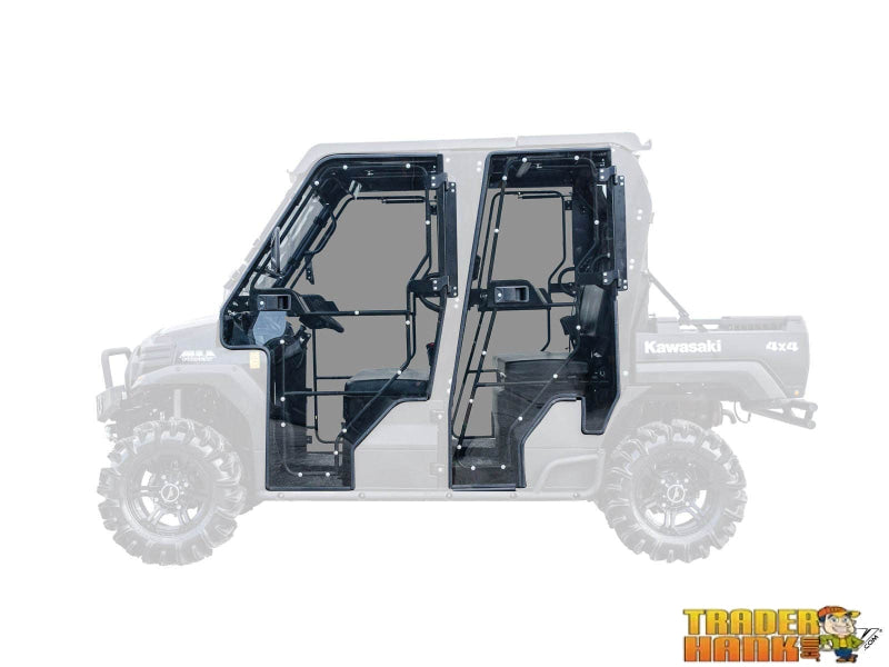 Kawasaki Mule Cab Enclosure Doors | Free shipping