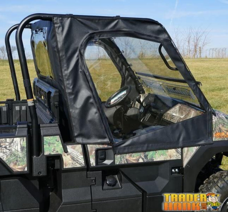 Kawasaki Mule Pro FX/DX Soft Door Rear Window Combo | UTV ACCESSORIES - Free shipping