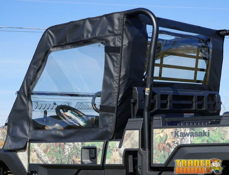 Kawasaki Mule Pro FX/DX Soft Door Rear Window Combo | UTV ACCESSORIES - Free shipping