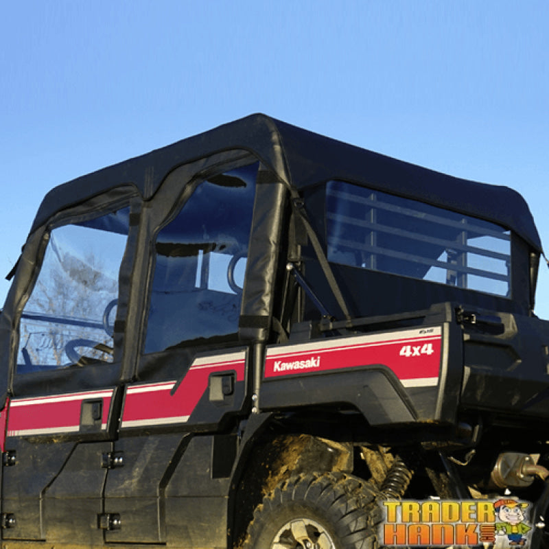 Kawasaki Mule Pro Fxt/dxt Soft Door Rear Window Combo | Utv Accessories - Free Shipping