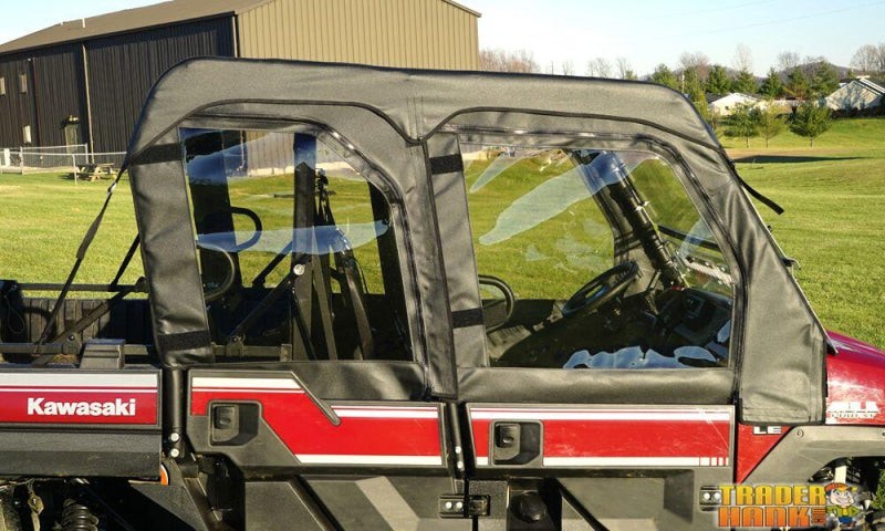 Kawasaki Mule Pro Fxt/dxt Soft Door Rear Window Combo | Utv Accessories - Free Shipping