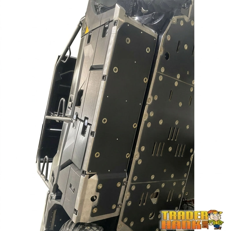 Kawasaki Mule Pro FXT Ricochet 3-Piece Aluminum Rock Sliders | Free shipping