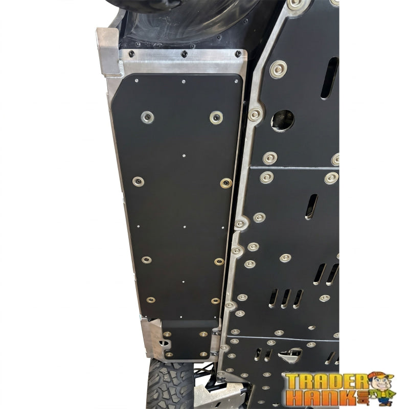 Kawasaki Mule Pro FXT Ricochet 3-Piece Aluminum Rock Sliders | Free shipping