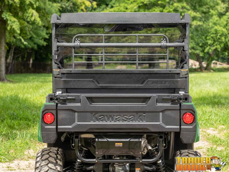 Kawasaki Mule PRO-MX Rear Windshield | SUPER ATV WINDSHIELDS - Free shipping