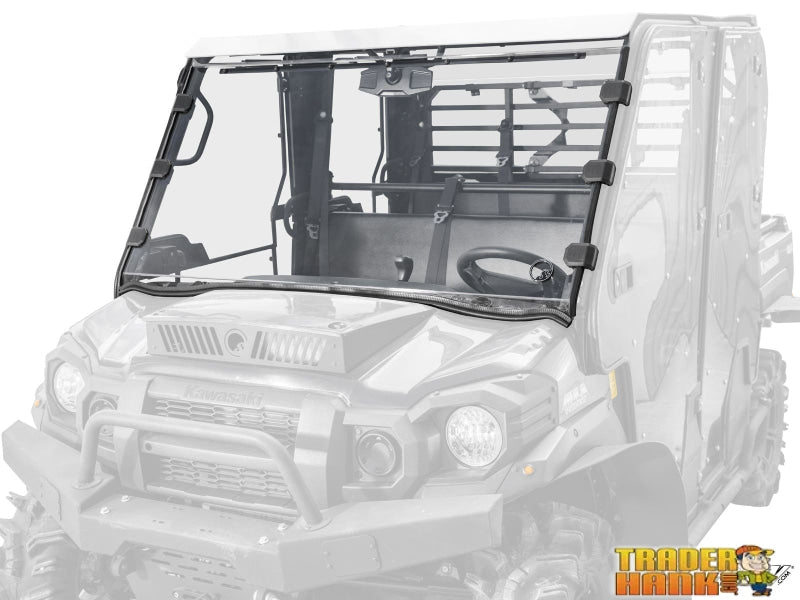 Kawasaki Mule Pro Scratch-Resistant Full Windshield | UTV Accessories - Free shipping