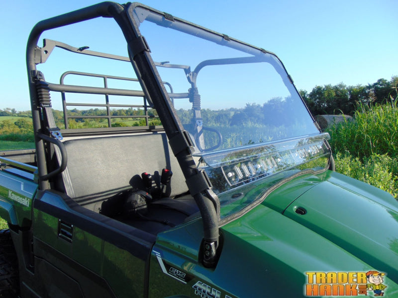 Kawasaki Pro-MX - 2 Pc Windshield with Clamp Vent and Hard Coat Options | UTV Accessories - Free shipping