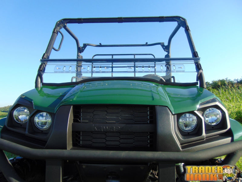 Kawasaki Pro-MX - 2 Pc Windshield with Clamp Vent and Hard Coat Options | UTV Accessories - Free shipping