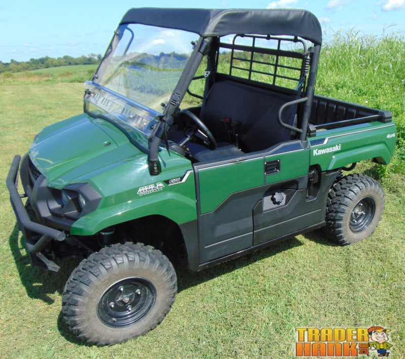 Kawasaki Pro-MX - Soft Top For Hard Windshield | UTV Accessories - Free shipping