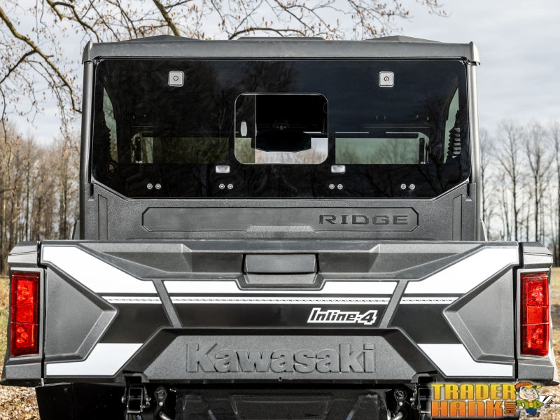 Kawasaki Ridge Glass Sliding Rear Windshield | Free shipping