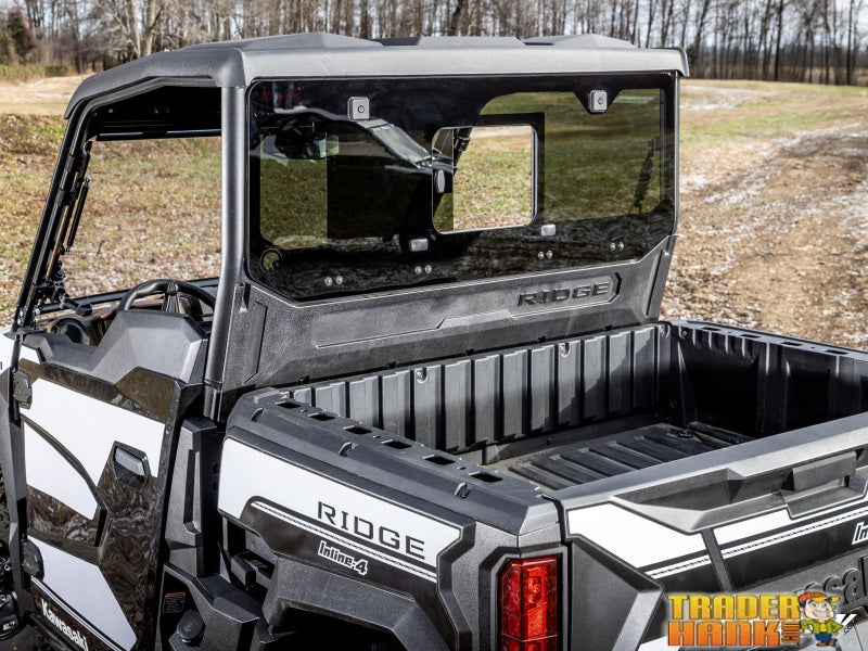 Kawasaki Ridge Glass Sliding Rear Windshield | Free shipping