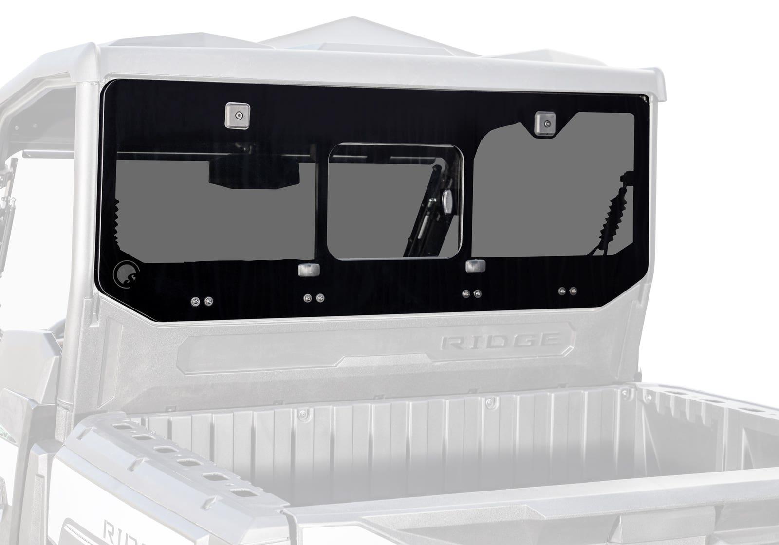 Kawasaki Ridge Glass Sliding Rear Windshield