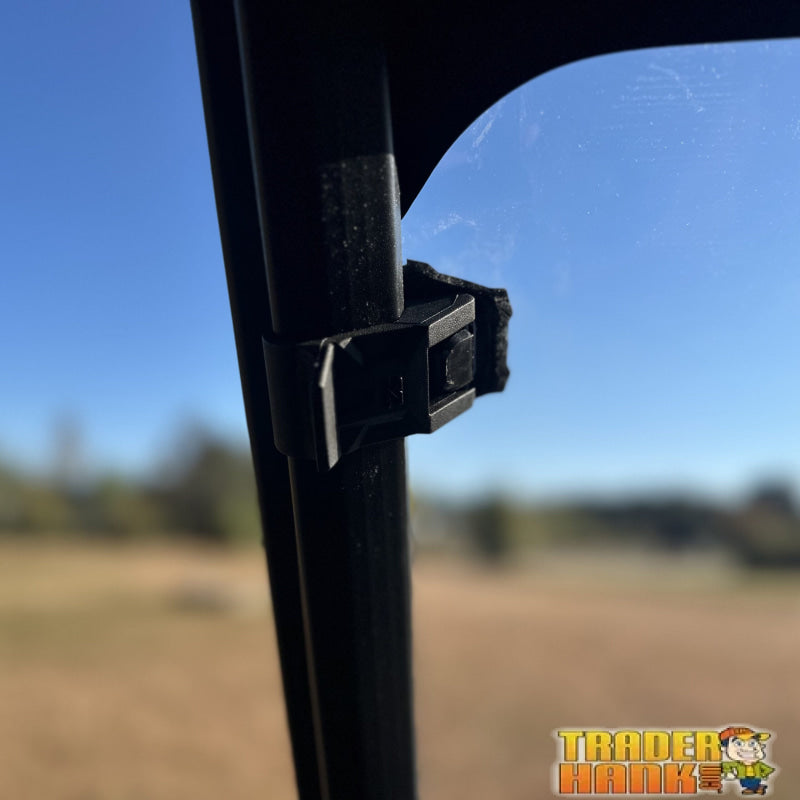 Kawasaki Ridge Seizmik Toolless Versa-Vent Scratch Resistant Hard Coated Windshield Kit | Free shipping
