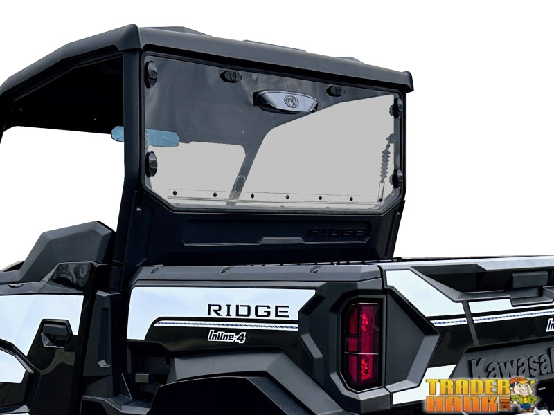 Kawasaki Ridge Tinted Rear Shield With Adjustable Vent | Free shipping