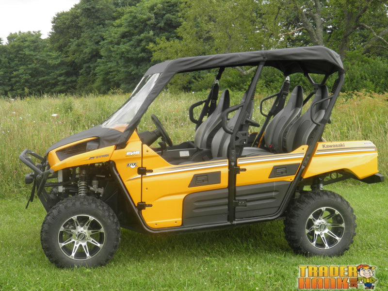 Kawasaki Teryx 4-Seater - Vinyl Windshield/Top Combo | UTV Accessories - Free shipping