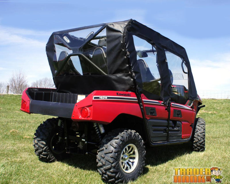2012-2015 Kawasaki Teryx 4 Soft Door Rear Window Combo | Utv Accessories - Free Shipping