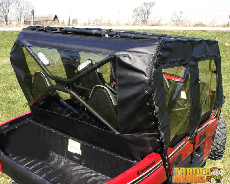 2012-2015 Kawasaki Teryx 4 Soft Door Rear Window Combo | Utv Accessories - Free Shipping
