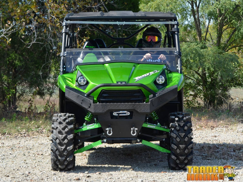 Kawasaki Teryx 750 / 800 Scratch Resistant Flip Windshield | UTV Accessories - Free shipping