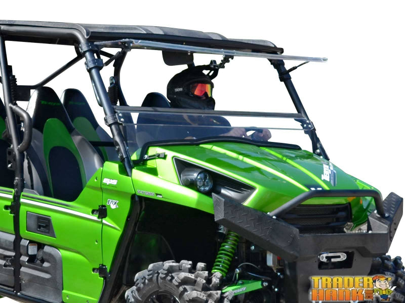 Kawasaki Teryx 750 / 800 Scratch Resistant Flip Windshield | UTV Accessories - Free shipping