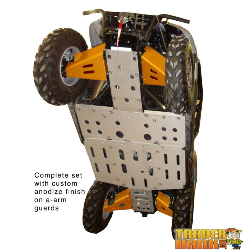 Kawasaki Teryx 750 Ricochet 8-Piece Complete Aluminum Skid Plate Set | Free shipping