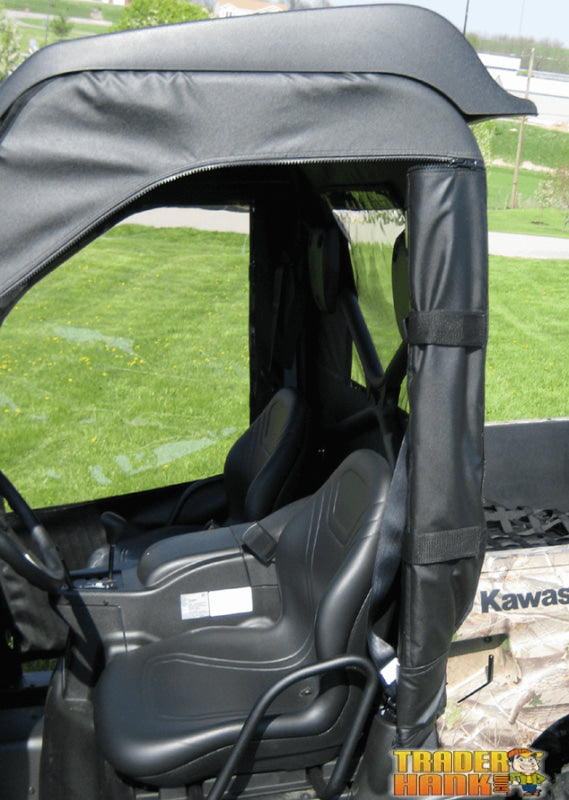 2008-2009 Kawasaki Teryx 750 Soft Door Rear Window Combo | Utv Accessories - Free Shipping