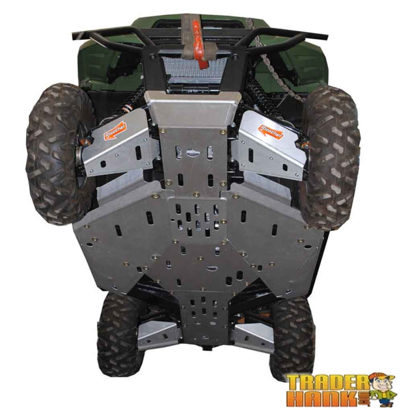 Kawasaki Teryx 800 & Teryx 4 Ricochet 12-Piece Complete Aluminum or UHMW Skid Plate Set | Free shipping