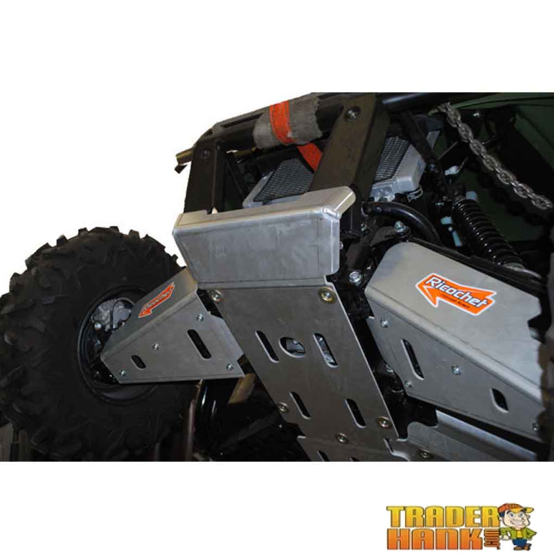Kawasaki Teryx 800 & Teryx 4 Ricochet 12-Piece Complete Aluminum or UHMW Skid Plate Set | Free shipping
