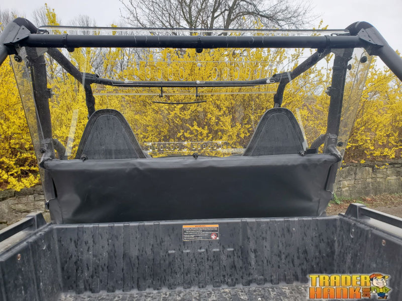 Kawasaki Teryx 800 - Lexan Back Panel with Vent and Soft Lower Panel Options | UTV Accessories - Free shipping