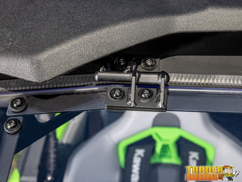Kawasaki Teryx H2 Scratch-Resistant Flip Windshield | UTV Accessories - Free shipping