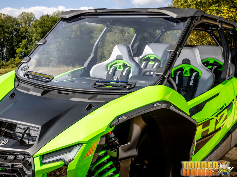 Kawasaki Teryx H2 Vented Windshield | UTV Accessories - Free shipping