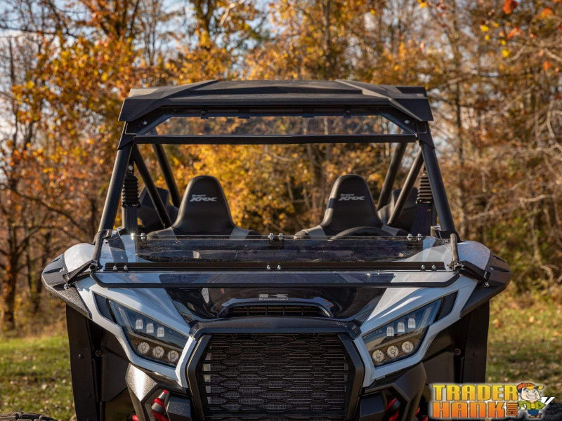Kawasaki Teryx KRX 1000 Flip Down Windshield | SUPER ATV WINDSHIELDS - Free Shipping