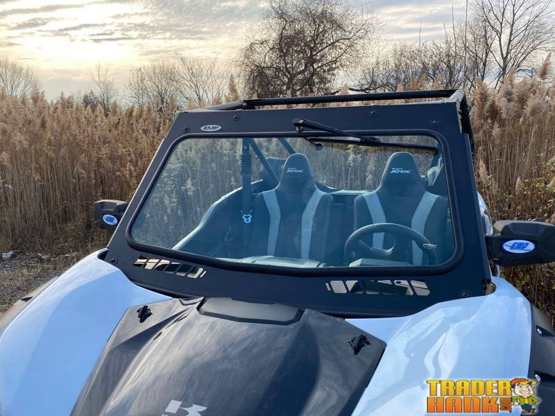 Kawasaki Teryx KRX 1000 Laminated Safety Glass Vented Windshield | UTV ACCESSORIES ATV ACCESSORIES - Free Shipping