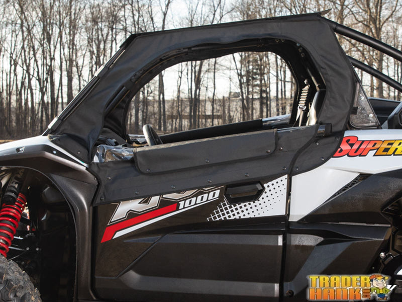 Kawasaki Teryx KRX 1000 Primal Soft Cab Enclosure Upper Doors | UTV Accessories - Free shipping