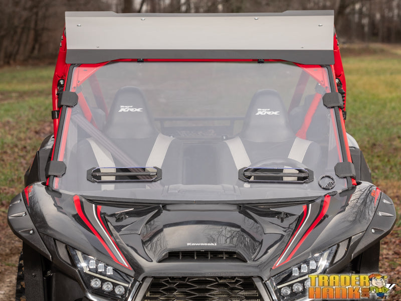 Kawasaki Teryx KRX 1000 Scratch Resistant Vented Full Windshield | UTV Accessories - Free shipping
