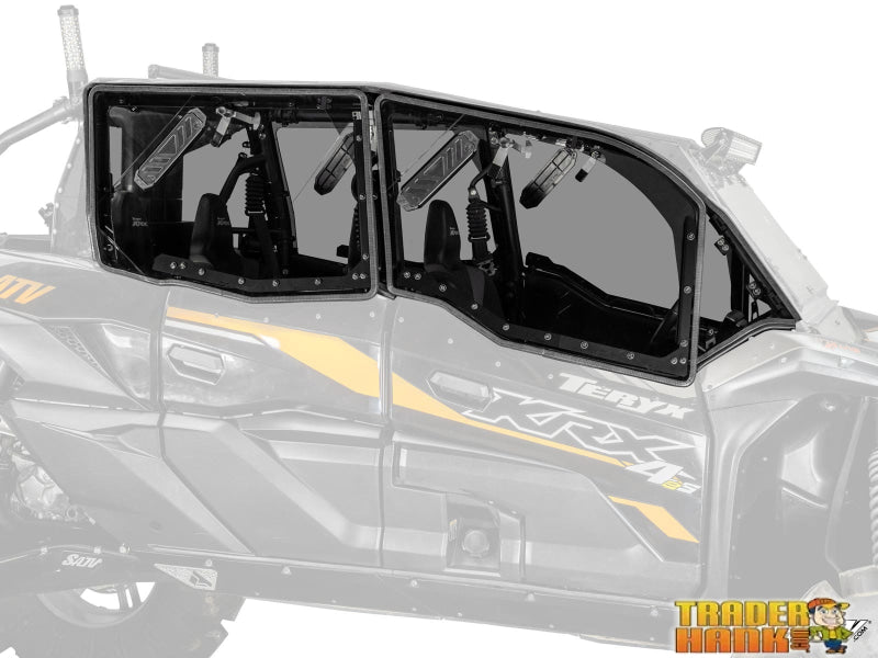 Kawasaki Teryx KRX 4 1000 Hard Cab Enclosure Upper Doors | UTV Accessories - Free shipping