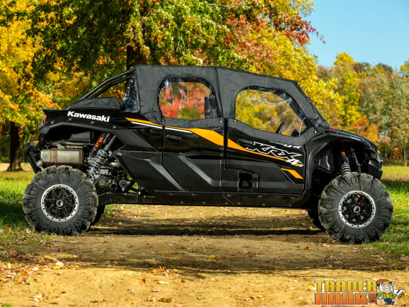 Kawasaki Teryx KRX 4 1000 Primal Soft Cab Enclosure Upper Doors | UTV Accessories - Free shipping