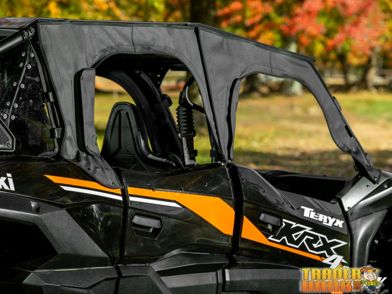 Kawasaki Teryx KRX 4 1000 Primal Soft Cab Enclosure Upper Doors | UTV Accessories - Free shipping