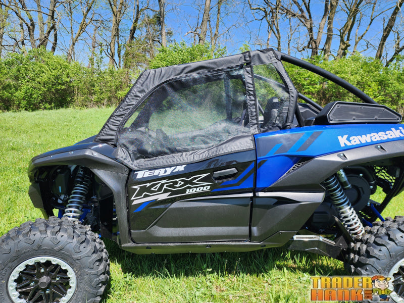 Kawasaki Teryx KRX - Upper Doors with Mesh Windows | UTV Accessories - Free shipping